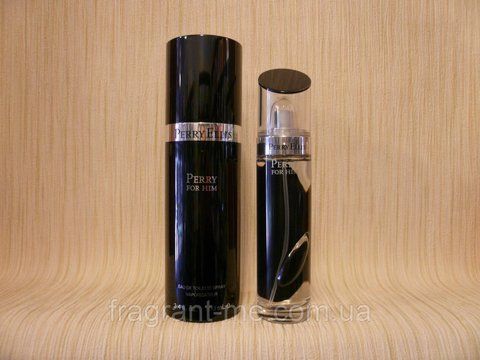 Perry Ellis &mdash; Perry Black For Him (2007) &mdash; Туалетна вода 5 мл (пробник) &mdash; Рідкий аромат, знятий із виробництва 840445920 фото
