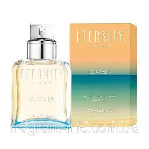 Calvin Klein &mdash; Eternity Summer For Men (2019) &mdash; Туалетна вода 100 мл &mdash; Рідкий аромат, знятий із виробництва 1700479200 фото