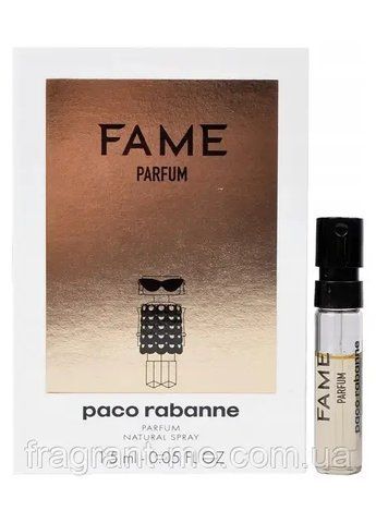 Paco Rabanne- Fame Parfum (2023) Духи 1,5 мл (пробник) 2542544732 фото