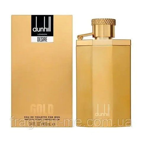 Alfred Dunhill- Dunhill Desire Gold (2020) Туалетна вода 100 мл. Рідкісний аромат знятий із виробництва 2855406555 фото