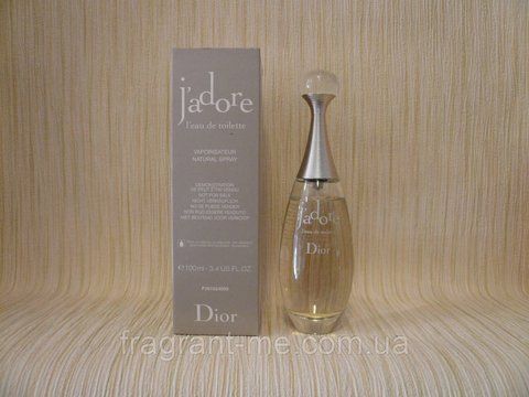 Dior- Christian Dior &mdash; J'adore L'Eau (2002) &mdash; Туалетна вода 100 мл (тестер) &mdash; Вінтаж, перший випуск 2002 року 1475242840 фото