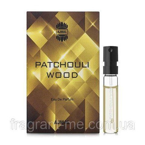 Ajmal &mdash; Patchouli Wood (2016) &mdash; Парфумована вода 3 мл (пробник) &mdash; Перший випуск, стара формула аромату 1353347388 фото