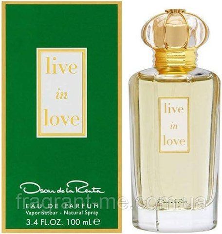 Oscar De La Renta &mdash; Live In Love (2011) &mdash; Парфумована вода 50 мл &mdash; Рідкий аромат, знятий із виробництва 907670928 фото