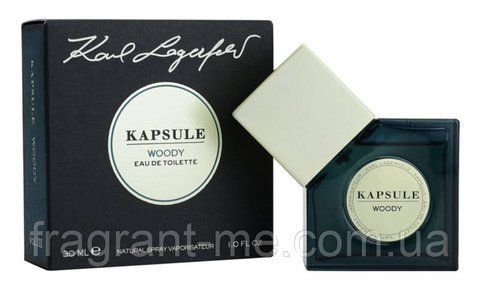 Karl Lagerfeld &mdash; Kapsule Woody (2008) &mdash; Туалетна вода 30 мл &mdash; Рідкий аромат, знятий із виробництва 1711666774 фото