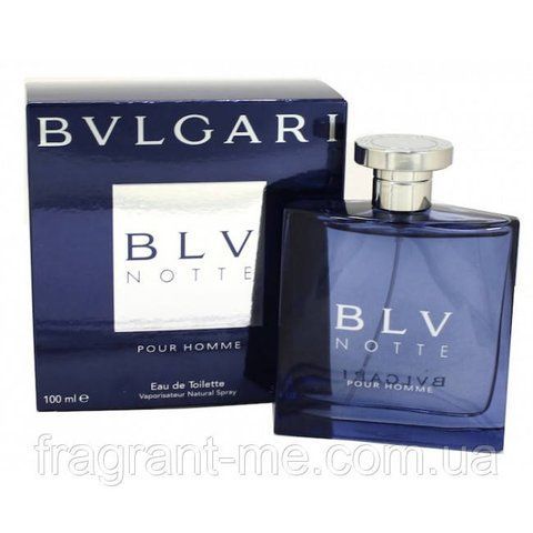 Bvlgari &mdash; BLV Notte Pour Homme (2004) &mdash; Туалетна вода вода 100 мл (тестер) &mdash; Рідкий аромат, знятий із виробництва 517000974 фото