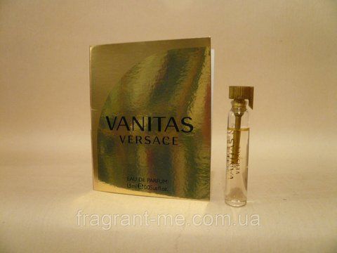 Versace- Vanitas Eau De Parfum (2011) Парфумована вода 1,5 мл (пробник) Вінтаж рідкісний аромат знятий із виробництва 1104498874 фото