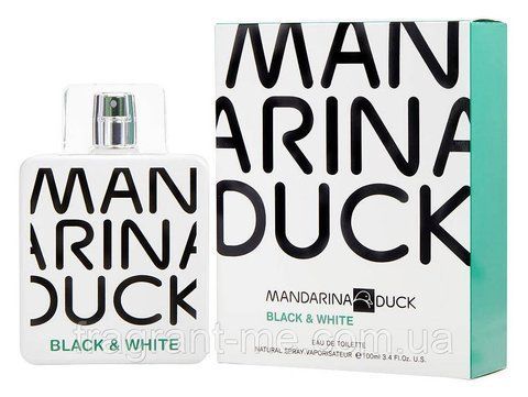 Mandarina Duck- Black & White (2016) Туалетна вода 50 мл. Вінтаж рідкісний аромат знятий із виробництва 1925082508 фото