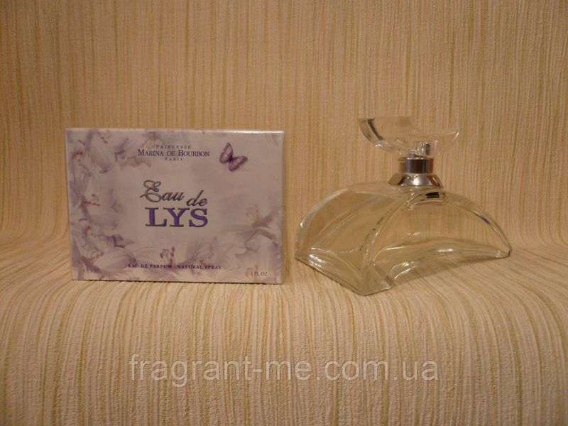Marina De Bourbon &mdash; Eau De Lys (2006) &mdash; Парфумована вода 100 мл (тестер) &mdash; Рідкий аромат, знятий із виробництва 1143212167 фото