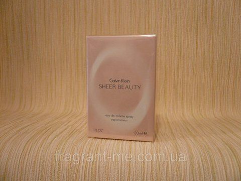 Calvin Klein &mdash; Sheer Beauty (2012) &mdash; Туалетна вода 30 мл &mdash; Вінтаж, перший випуск, формула аромату 2012 року 1101193291 фото