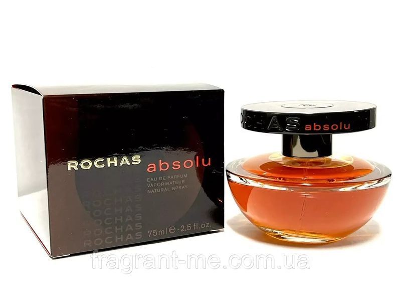 Rochas- Absolu (2002) Парфумована вода 75 мл. Вінтаж рідкісний аромат знятий із виробництва 626278352 фото