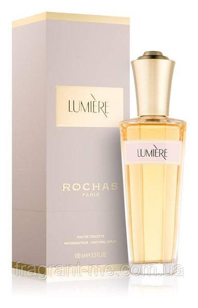 Rochas- Lumiere (2000) Туалетна вода 50 мл. Вінтаж перший випуск 2000 року старий дизайн стара формула аромату 519454777 фото