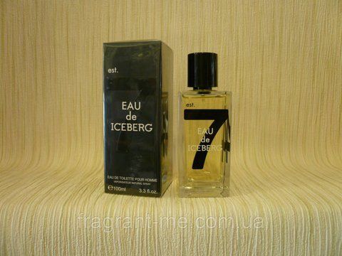 Iceberg-Eau De Iceberg 74 Pour Homme (2010) &mdash; Туалетна вода 100 мл (тестер) &mdash; Вінтаж, випуск, формула 2010 року 1950882638 фото