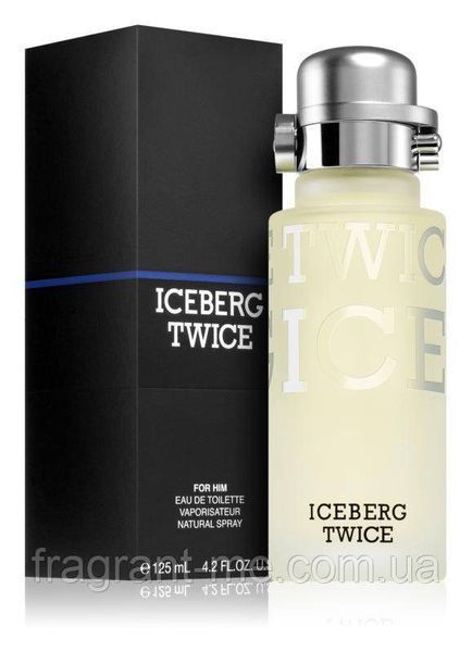 Iceberg &mdash; Iceberg Twice For Men (1995) &mdash; Туалетна вода 75 мл- Вінтаж, перший випуск, формула аромату 1995 року 521209086 фото