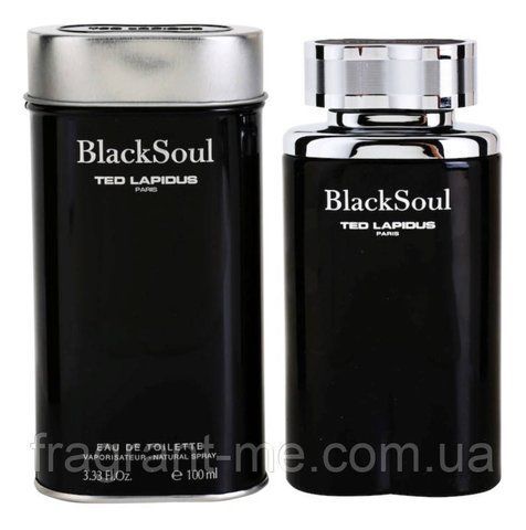Ted Lapidus- Black Soul (2009) Туалетна вода 100 мл. Вінтаж рідкісний аромат знятий із виробництва 1722610492 фото
