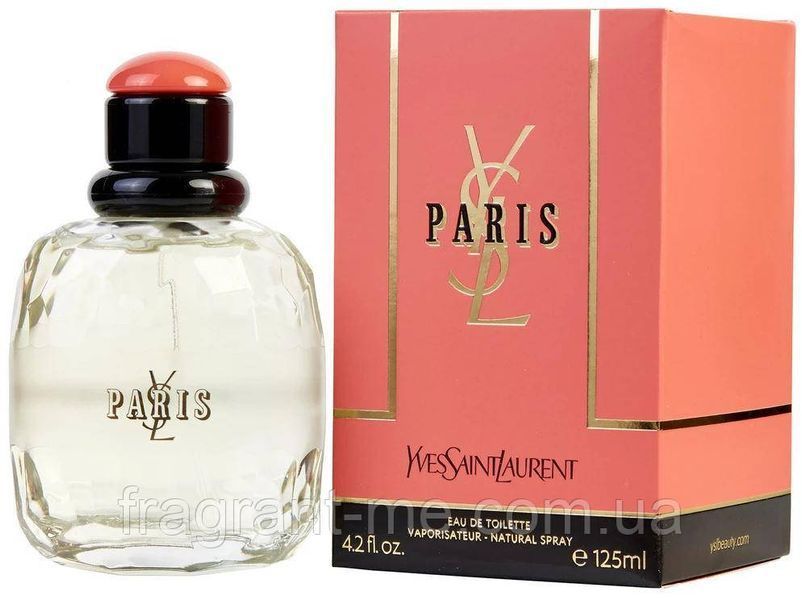 Yves Saint Laurent- Paris (мерехтливий) (1983) Туалетна вода 30 мл. Вінтаж випуск 1983 року старий дизайн стара формула аромату 513047352 фото