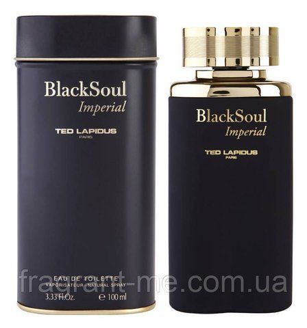 Ted Lapidus- Black Soul Imperial (2011) Туалетна вода 100 мл. Вінтаж рідкісний аромат знятий із виробництва 1722610687 фото