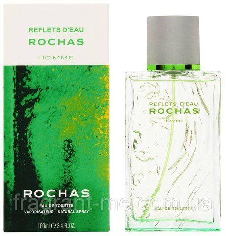 Rochas- Reflets D'Eau De Rochas Pour Homme (2006) Туалетна вода 100 мл. Вінтаж рідкісний аромат знятий із виробництва 519455878 фото