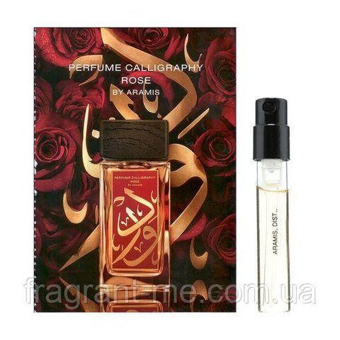 Aramis &mdash; Perfume Calligraphy Rose (2013) &mdash; Парфумована вода 1,5 мл (пробник) &mdash; Знят із виробництва 1364454412 фото