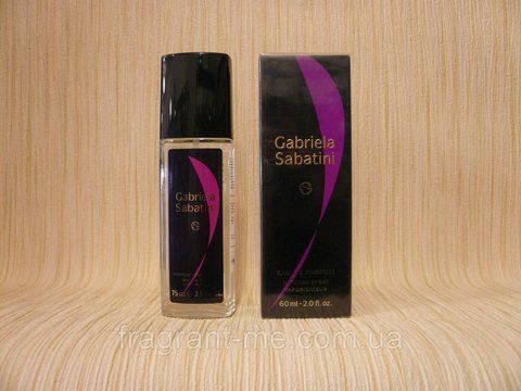 Gabriela Sabatini &mdash; Gabriela Sabatini (1989) &mdash; Дезодорант-спрей 75 мл &mdash; Вінтаж, старий випуск і формула аромату 755342454 фото