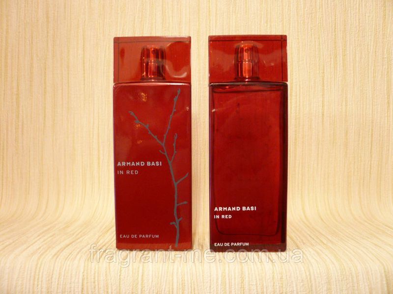 Armand Basi &mdash; In Red (2003) &mdash; Парфумована вода 100 мл (тестер) &mdash; Вінтаж, випуск, формула аромату 2003 року 986448301 фото