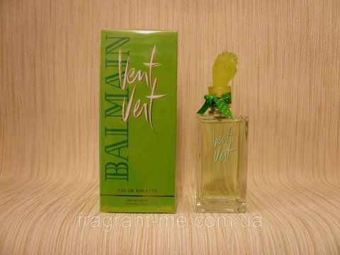 Balmain- Vent Vert (1991) Туалетна вода 100 мл. Вінтаж перший випуск 1991 року старий дизайн стара формула аромату 512275574 фото