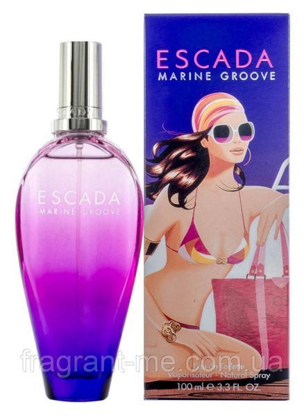 Escada &mdash; Marine Groove (2009) &mdash; Туалетна вода 100 мл (тестер) &mdash; Рідкий аромат, знятий із виробництва 515648114 фото