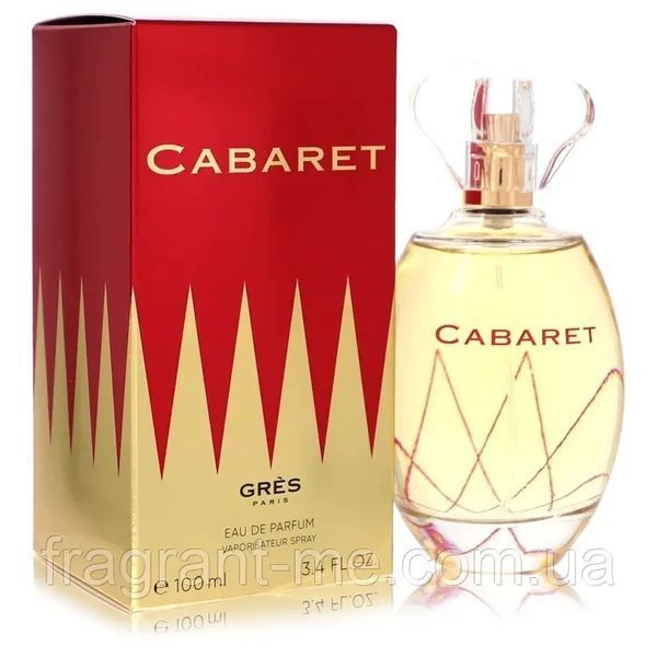 Gres- Cabaret (2002) РОЗПИВ- 5 мл (пробник) Парфумована вода. Вінтаж перший випуск 2002 року старий дизайн і формула аромату 738539971 фото