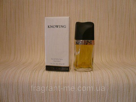 Estee Lauder &mdash; Knowing (1998) &mdash; Парфумована вода 30 мл (тестер) &mdash; Вінтаж, випуск і формула аромату 1998 року 745000419 фото