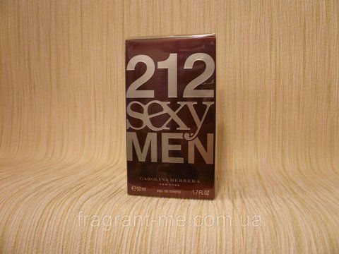 Carolina Herrera &mdash; 212 Sexy Men (2006) &mdash; Туалетна вода 50 мл- Вінтаж, перший випуск, формула аромату 2006 року 1096668383 фото
