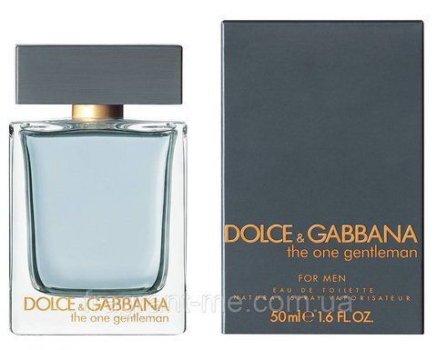 Dolce & Gabbana &mdash; The One Gentleman (2010) &mdash; Туалетна вода 50 мл &mdash; Рідкий аромат, знятий із виробництва 2101778140 фото