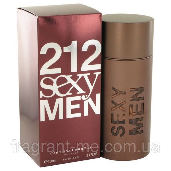 Carolina Herrera &mdash; 212 Sexy Men (2006) &mdash; Туалетна вода 50 мл- Вінтаж, перший випуск, формула аромату 2006 року 1096668383 фото
