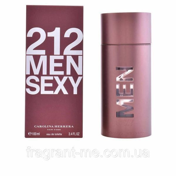 Carolina Herrera &mdash; 212 Sexy Men (2006) &mdash; Туалетна вода 50 мл- Вінтаж, перший випуск, формула аромату 2006 року 1096668383 фото