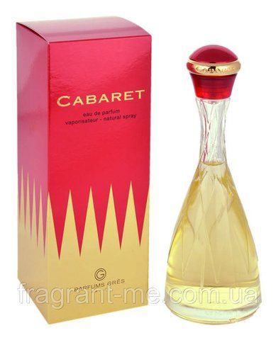 Gres- Cabaret (2002) Парфумована вода (ТЕСТЕР) 100 мл. Вінтаж старий випуск старий дизайн стара формула аромат 2002 року 755798355 фото