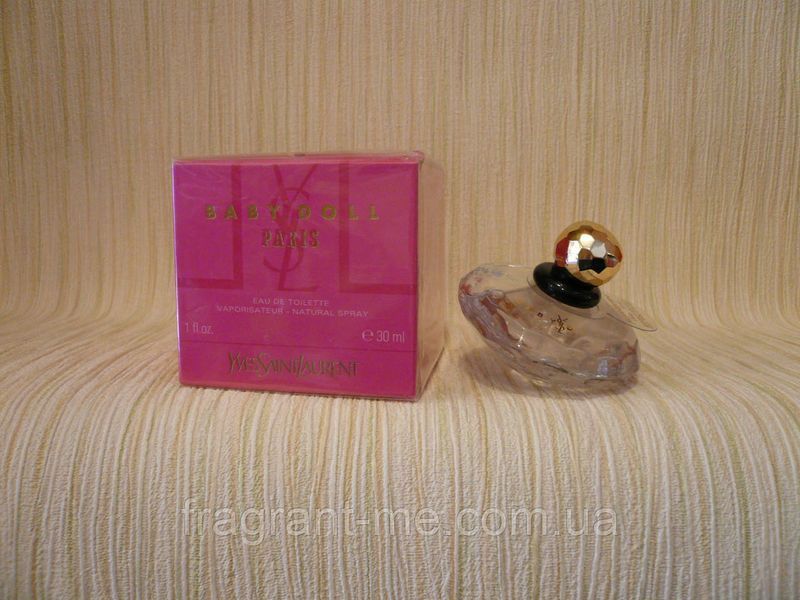 Yves Saint Laurent- Baby Doll (1999) Туалетна вода 30 мл. Вінтаж рідкісний аромат знятий із виробництва 533318633 фото