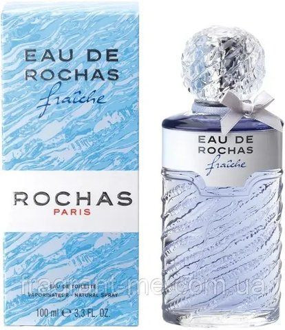 Rochas- Eau De Rochas Fraiche (2010) Туалетна вода (ТЕСТЕР) 100 мл Вінтаж перший випуск 2010 року старий дизайн і формула аромату 1102364692 фото