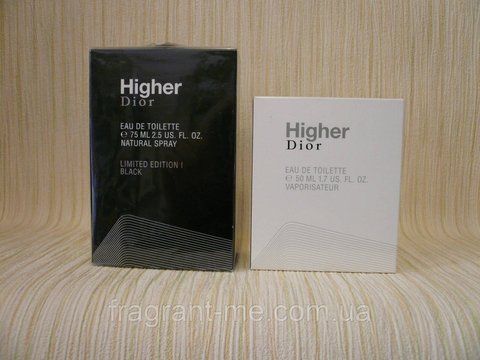 Dior &mdash; Christian Dior &mdash; Higher Black Limitee Edition (2002) &mdash; Туалетна вода 75 мл &mdash; Рідкий аромат 513350897 фото