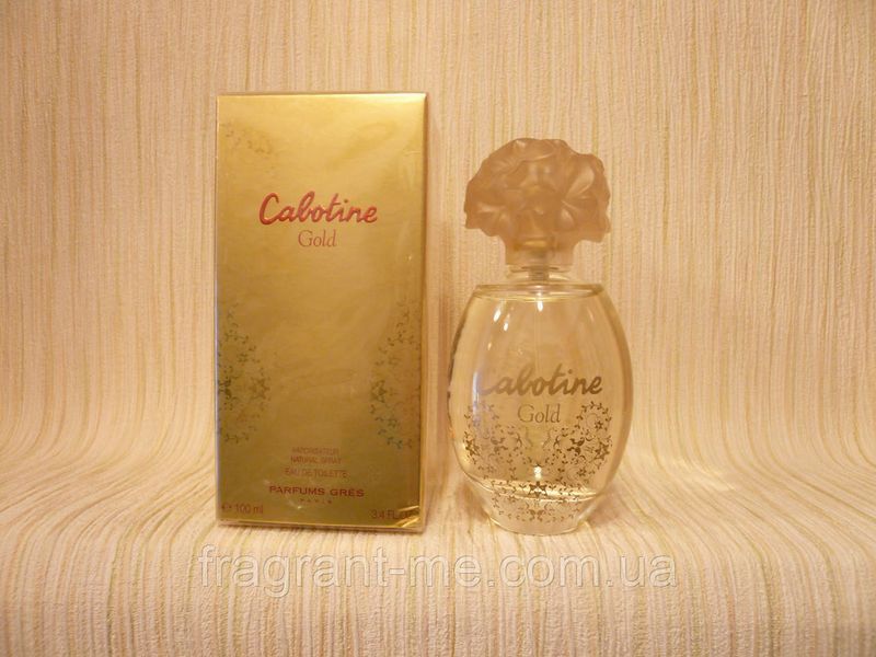 Gres- Cabotine Gold (2010) Туалетна вода 100 мл. Вінтаж перший випуск 2010 року старий дизайн стара формула аромату 755810098 фото