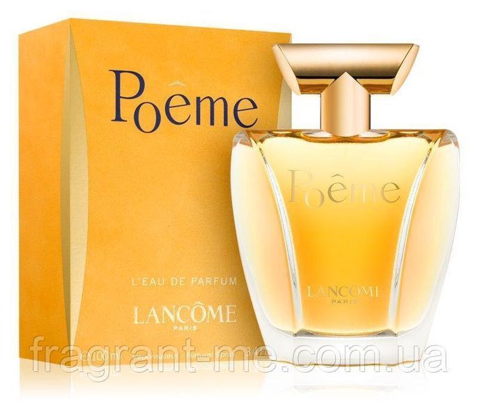 Lancome &mdash; Poeme (1995) &mdash; Парфумована вода 100 мл &mdash; Вінтаж, перший випуск, стара формула аромату 1995 року 1001897790 фото