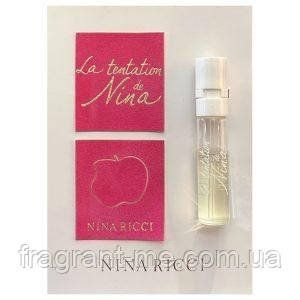 Nina Ricci- La Tentation De Nina (2014) Туалетна вода 3 мл (пробник) Вінтаж рідкісний аромат знятий із виробництва 2862507297 фото