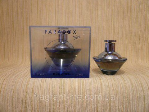 Jacomo &mdash; Paradox Blue (1998) &mdash; Розпив 4 мл, пробник &mdash; Туалетна вода &mdash; Рідкий аромат, знятий із виробництва 710788624 фото