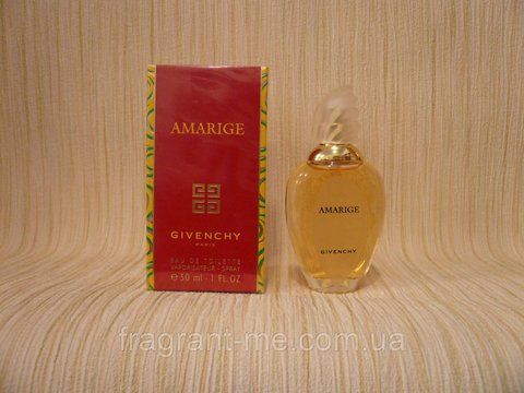 Givenchy &mdash; Amarige (1991) &mdash; Туалетна вода 30 мл &mdash; Старий випуск, старий дизайн і формула аромату 755882898 фото