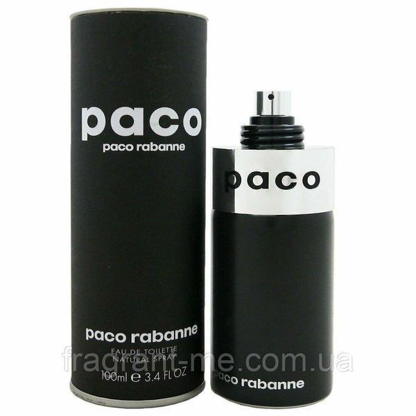 Paco Rabanne- Paco (1996) Туалетна вода 100 мл. Вінтаж перший випуск (ФРАНЦІЯ) старий дизайн стара формула аромату 1996 року 2817029627 фото