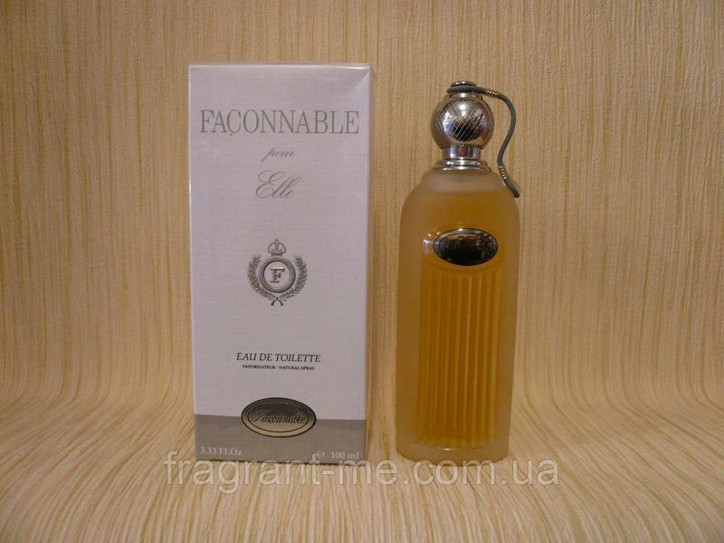 Faconnable- Faconnable Pour Elle (2000) Туалетная вода 50 мл. Вінтаж рідкісний аромат знятий із виробництва 512586118 фото