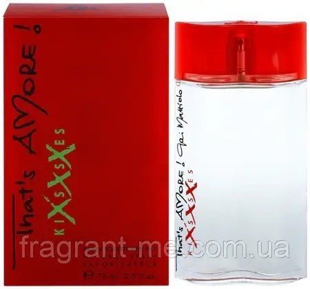 Gai Mattiolo- That's Amore! Kisses XXX Lei (2002) Туалетна вода 75 мл. Вінтаж рідкісний аромат знятий із виробництва 639720050 фото
