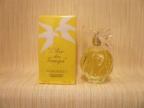 Nina Ricci- L'Air Du Temps (1948) Туалетна вода 30 мл. Вінтаж старий випуск (ФРАНЦІЯ) старий дизайн стара формула аромату 854478278 фото