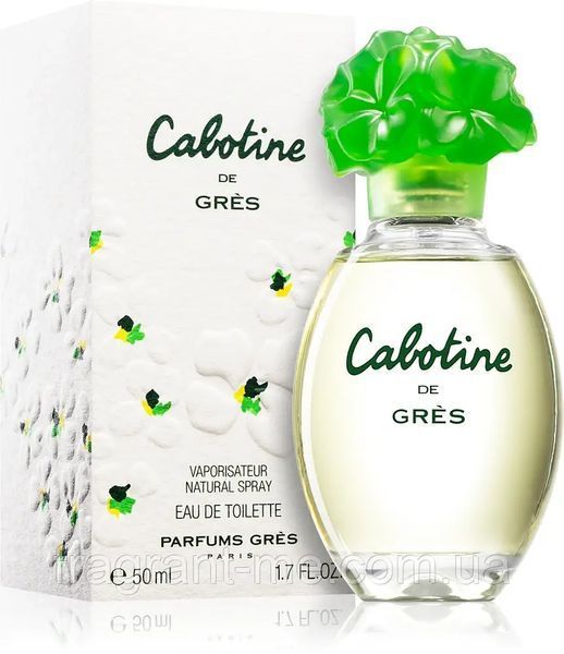 Gres- Cabotine De Gres Edition Fleur (1990) Туалетна вода 50 мл. Вінтаж перший випуск 1990 року старий дизайн і формула аромату 2851708402 фото