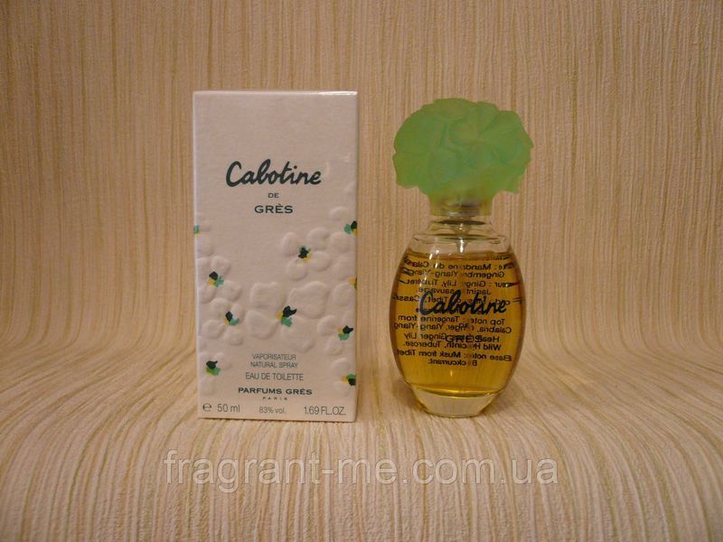 Gres- Cabotine De Gres Edition Fleur (1990) Туалетна вода 50 мл. Вінтаж перший випуск 1990 року старий дизайн і формула аромату 2851708402 фото