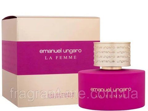 Emanuel Ungaro &mdash; La Femme (2020) &mdash; Парфумована вода 100 мл &mdash; Рідкий аромат, знятий із виробництва 2643650835 фото