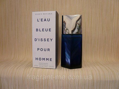 Issey Miyake- L'Eau Bleue D'Issey Pour Homme (2004) Туалетна вода 75 мл. Вінтаж перший випуск 2004 року стара формула аромату 1498006825 фото