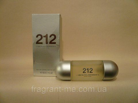 Carolina Herrera &mdash; 212 Woman (1997) &mdash; Туалетна вода 30 мл (тестер) &mdash; Вінтаж, перший випуск 1997 року 514624229 фото